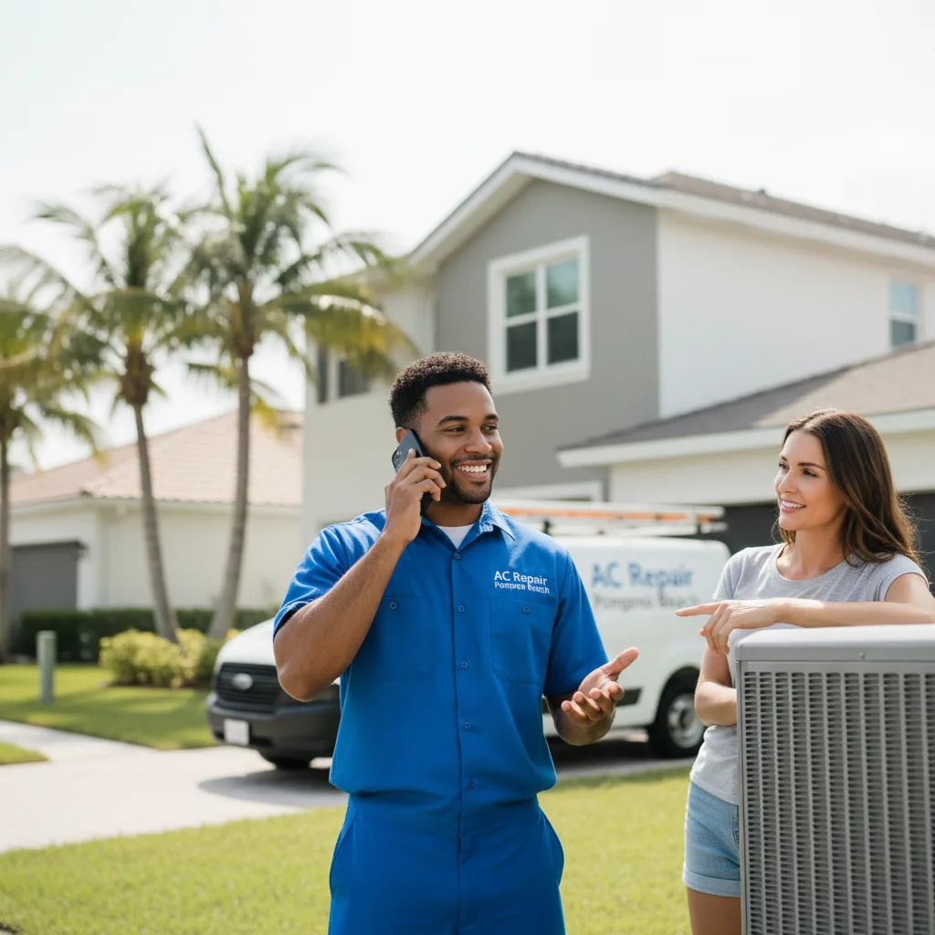 AC Repair Pompano Beach customer support in Riverview